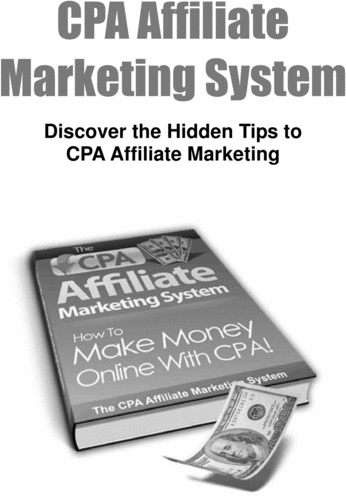Product picture CPA Affiliate Marketing System